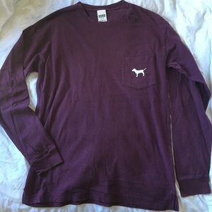 PINK Long Sleeve Tee